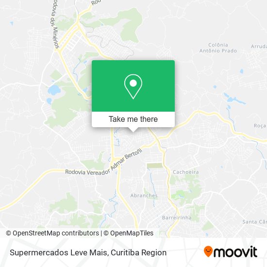 Mapa Supermercados Leve Mais