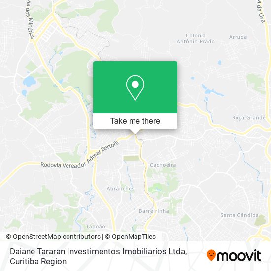Daiane Tararan Investimentos Imobiliarios Ltda map