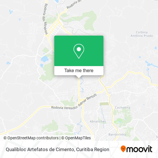 Qualibloc Artefatos de Cimento map