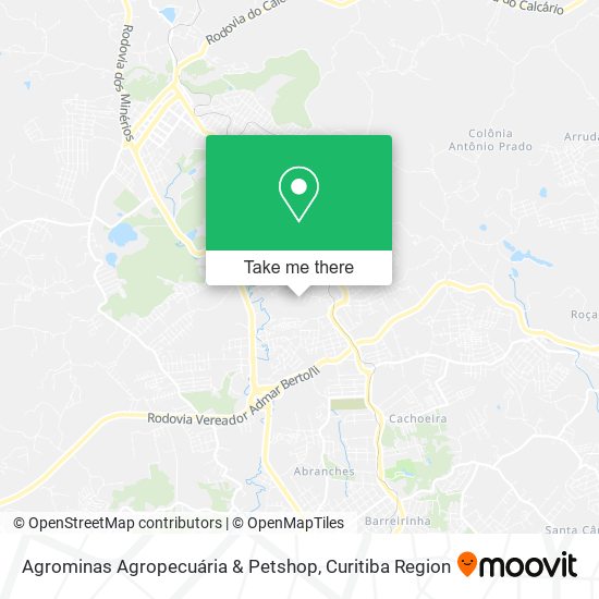 Agrominas Agropecuária & Petshop map