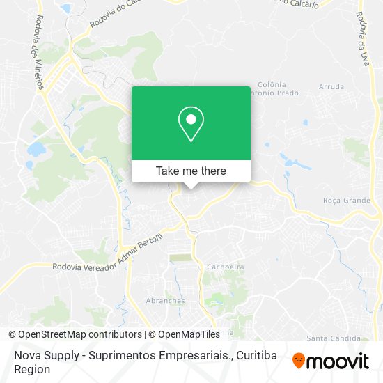 Nova Supply - Suprimentos Empresariais. map