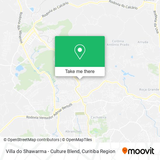 Villa do Shawarma - Culture Blend map