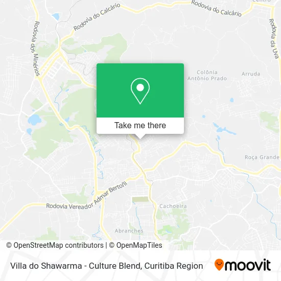 Villa do Shawarma - Culture Blend map
