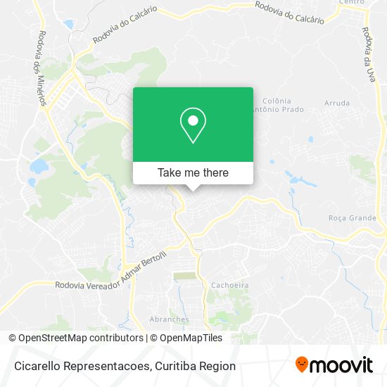 Cicarello Representacoes map
