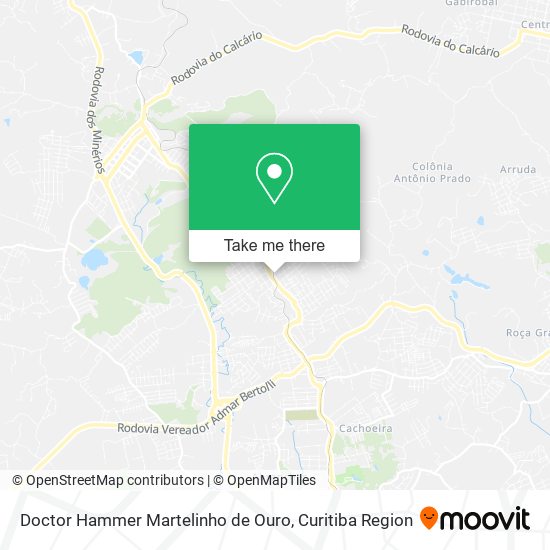 Doctor Hammer Martelinho de Ouro map