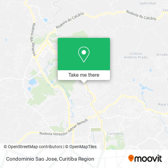 Condominio Sao Jose map