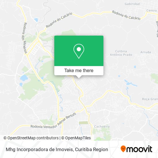 Mhg Incorporadora de Imoveis map
