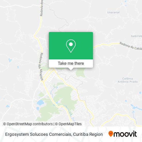 Ergosystem Solucoes Comerciais map