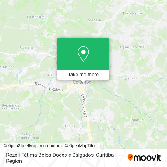 Rozeli Fátima Bolos Doces e Salgados map