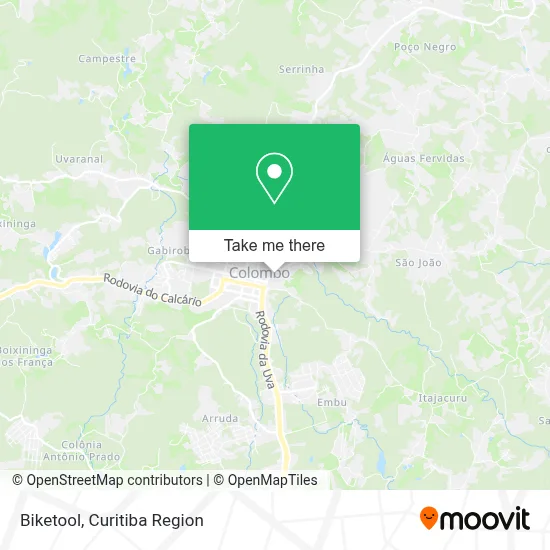 Biketool map