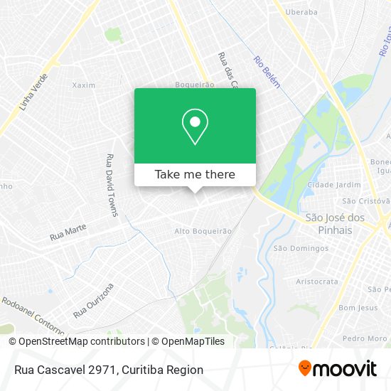 Rua Cascavel 2971 map
