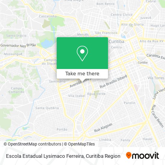 Escola Estadual Lysimaco Ferreira map