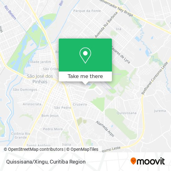 Mapa Quissisana/Xingu