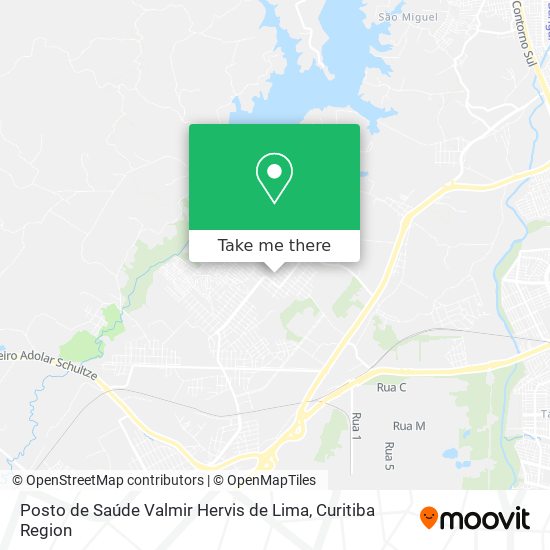 Posto de Saúde Valmir Hervis de Lima map