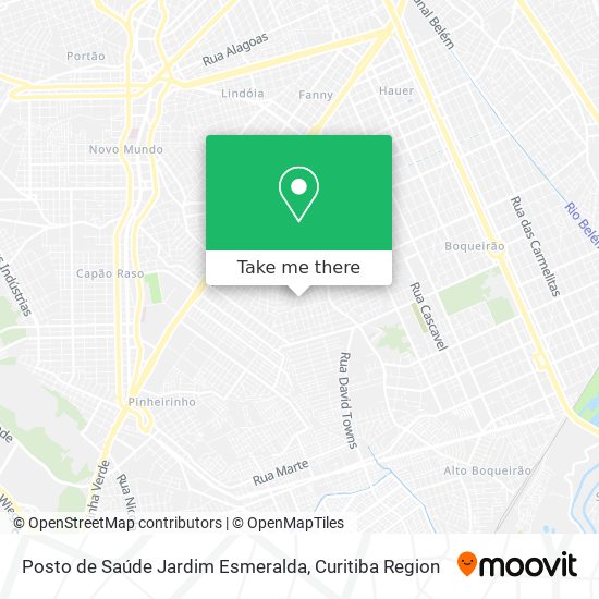 Posto de Saúde Jardim Esmeralda map