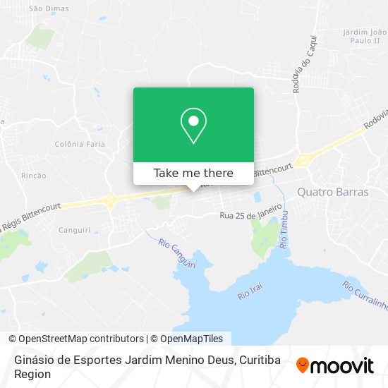 Ginásio de Esportes Jardim Menino Deus map