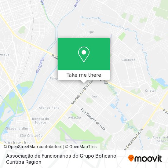 Associação de Funcionários do Grupo Boticário map