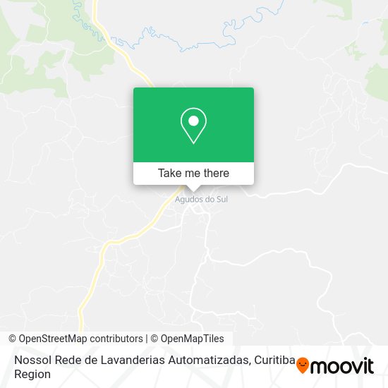 Nossol Rede de Lavanderias Automatizadas map