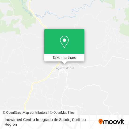 Inovamed Centro Integrado de Saúde map
