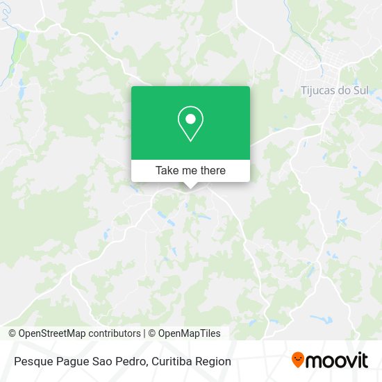 Pesque Pague Sao Pedro map