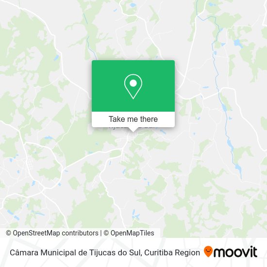 Câmara Municipal de Tijucas do Sul map