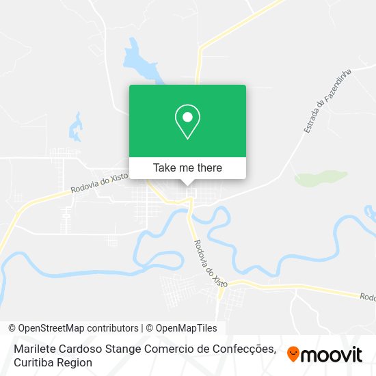 Marilete Cardoso Stange Comercio de Confecções map