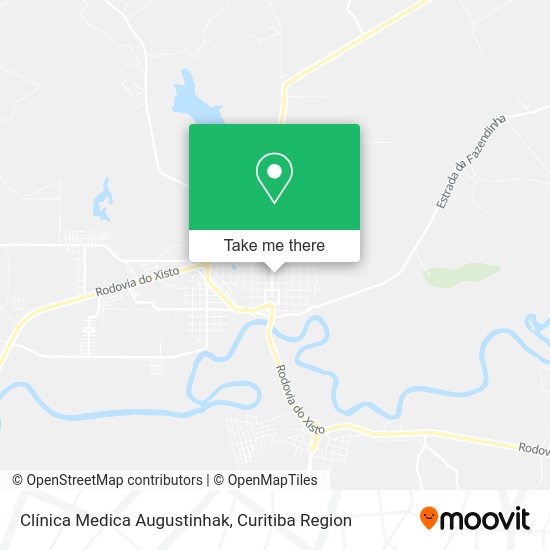 Clínica Medica Augustinhak map
