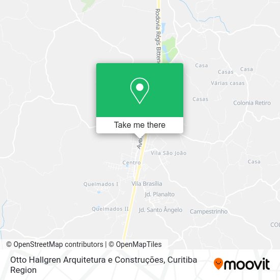 Otto Hallgren Arquitetura e Construções map