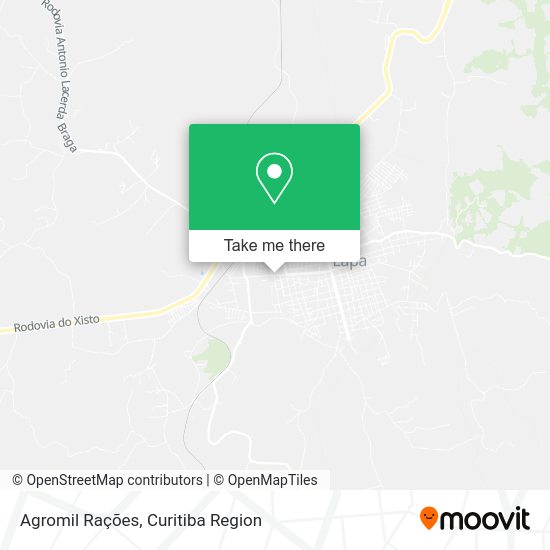 Agromil Rações map