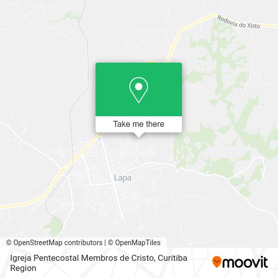 Igreja Pentecostal Membros de Cristo map