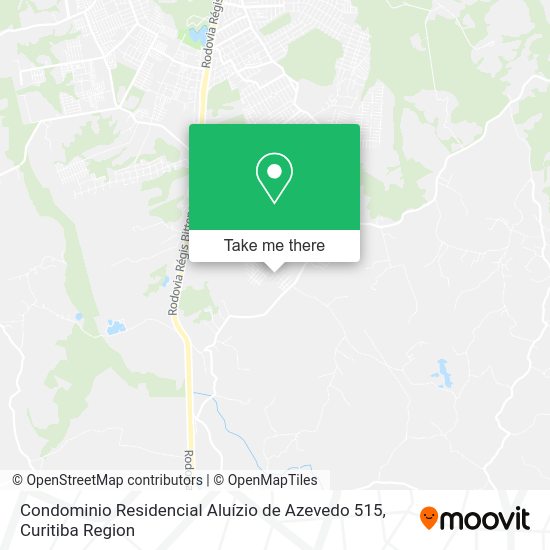 Condominio Residencial Aluízio de Azevedo 515 map