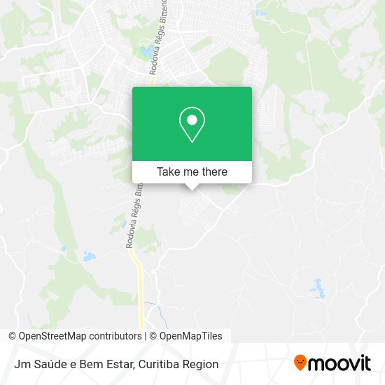 Jm Saúde e Bem Estar map