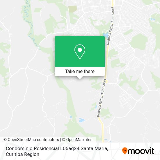 Condomínio Residencial L06aq24 Santa Maria map