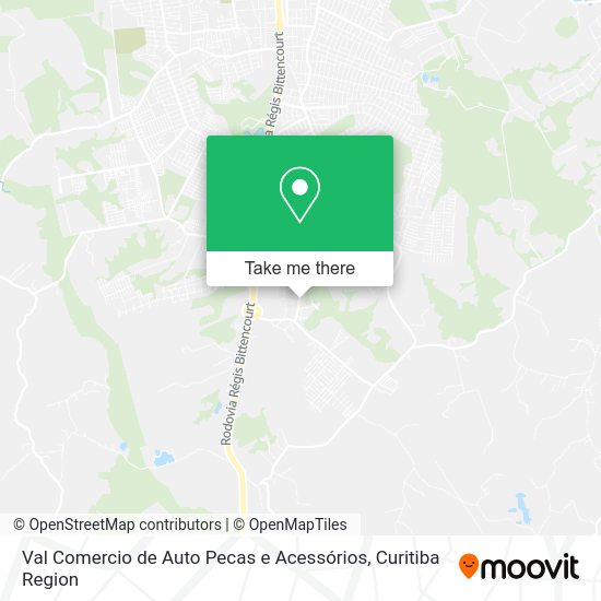 Val Comercio de Auto Pecas e Acessórios map