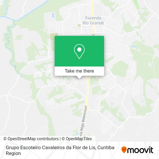 Grupo Escoteiro Cavaleiros da Flor de Lis map