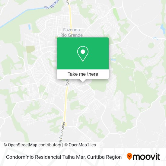 Condomínio Residencial Talha Mar map