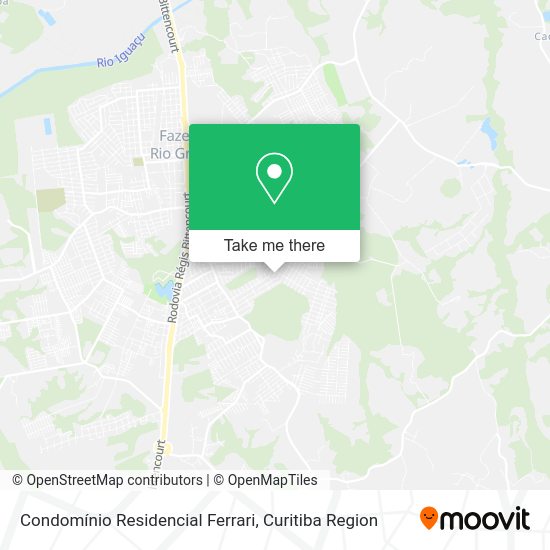 Condomínio Residencial Ferrari map