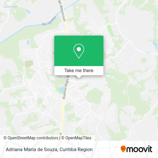 Adriana Maria de Souza map