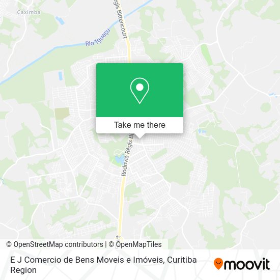 E J Comercio de Bens Moveis e Imóveis map