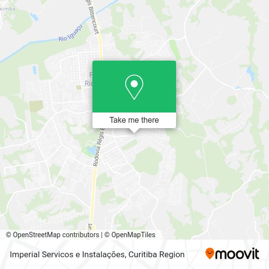 Imperial Servicos e Instalações map