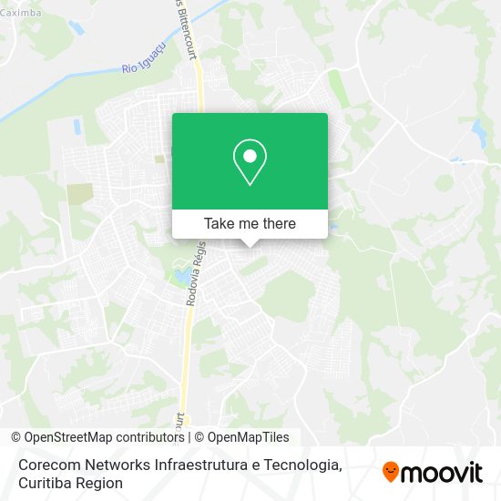 Corecom Networks Infraestrutura e Tecnologia map