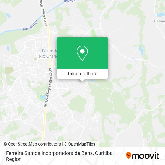 Ferreira Santos Incorporadora de Bens map