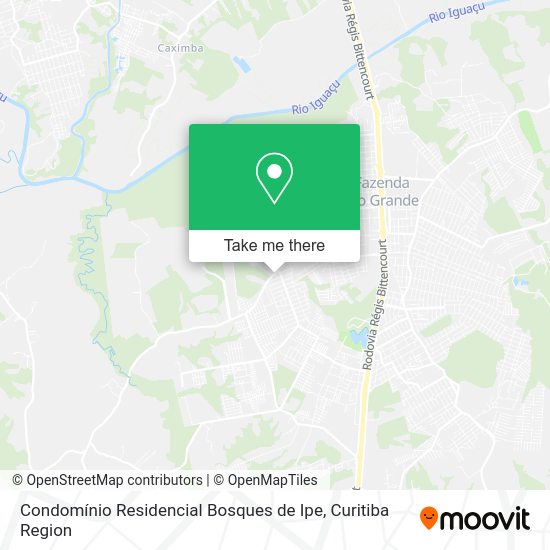 Condomínio Residencial Bosques de Ipe map