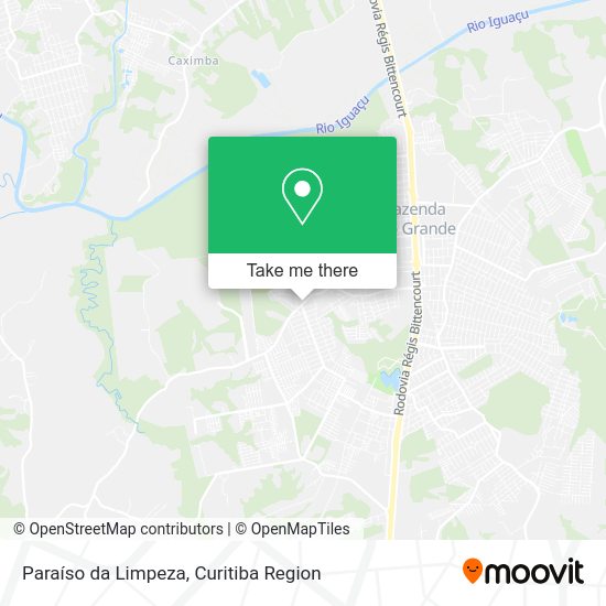 Paraíso da Limpeza map