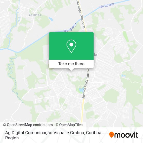 Ag Digital Comunicação Visual e Grafica map