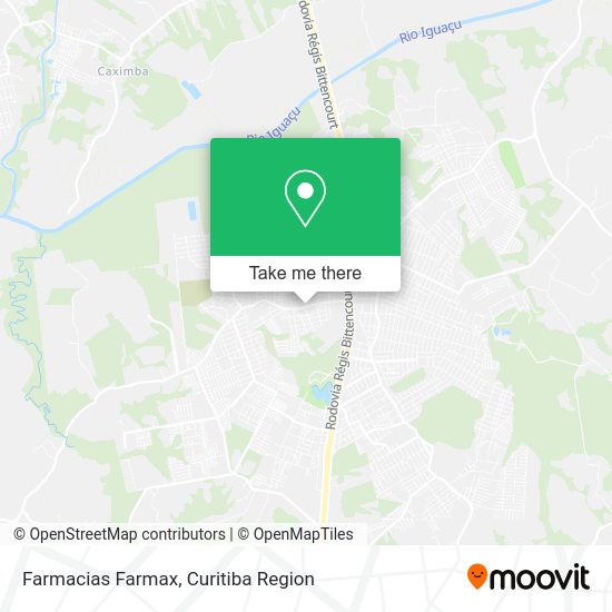 Farmacias Farmax map