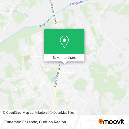 Funerária Fazenda map