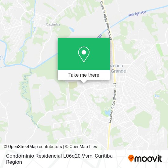 Condomínio Residencial L06q20 Vsm map