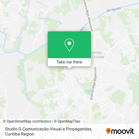 Studio G Comunicação Visual e Propagandas map