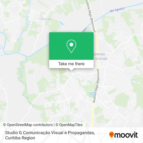 Studio G Comunicação Visual e Propagandas map